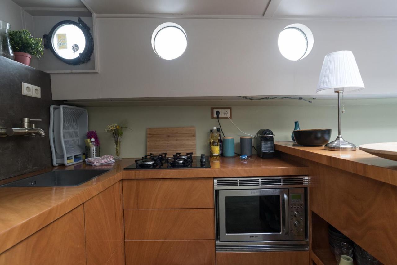 Luxury Historic Boat Amsterdam酒店 外观 照片